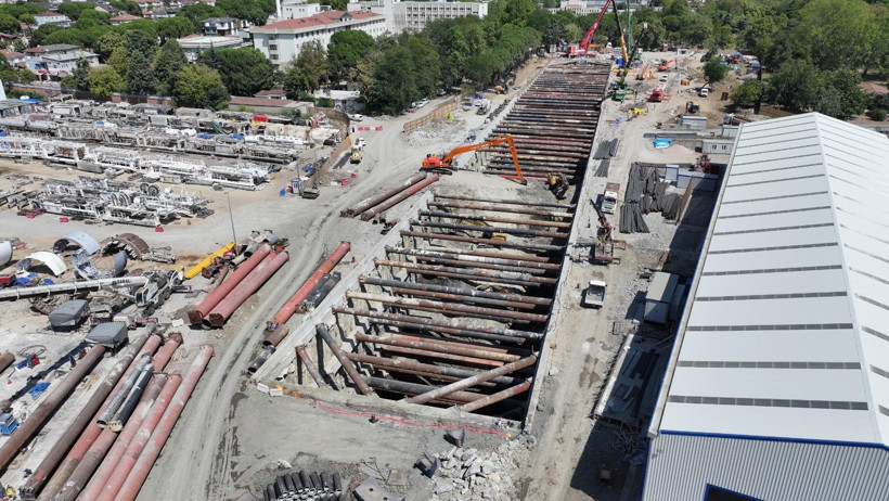 Körfezray Metrosu’nda çalışmalar tam gaz