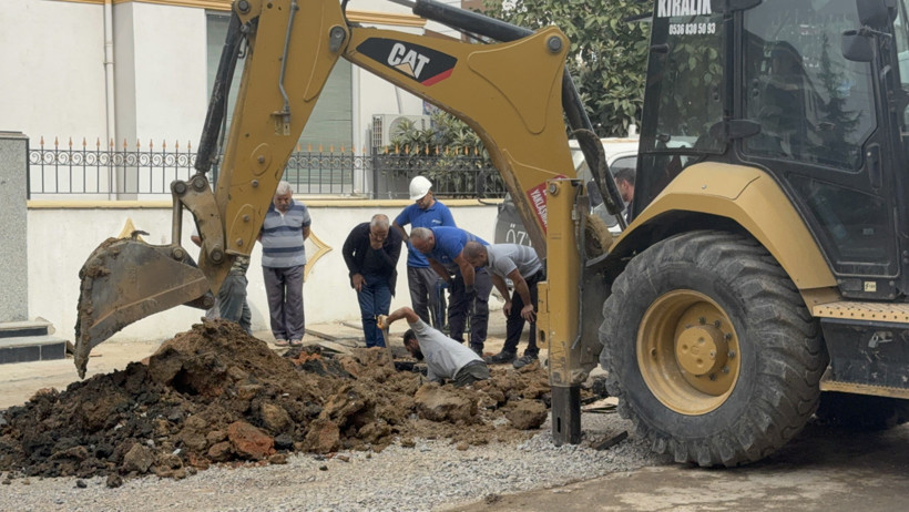 Kocaeli'de doğal gaz borusu delindi