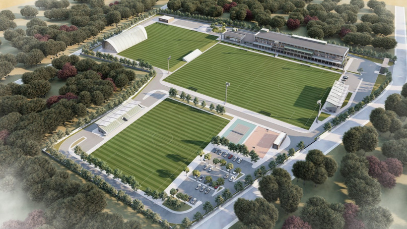 Kocaelispor’un 75 dönümlük tesisine ilk kazma vuruldu