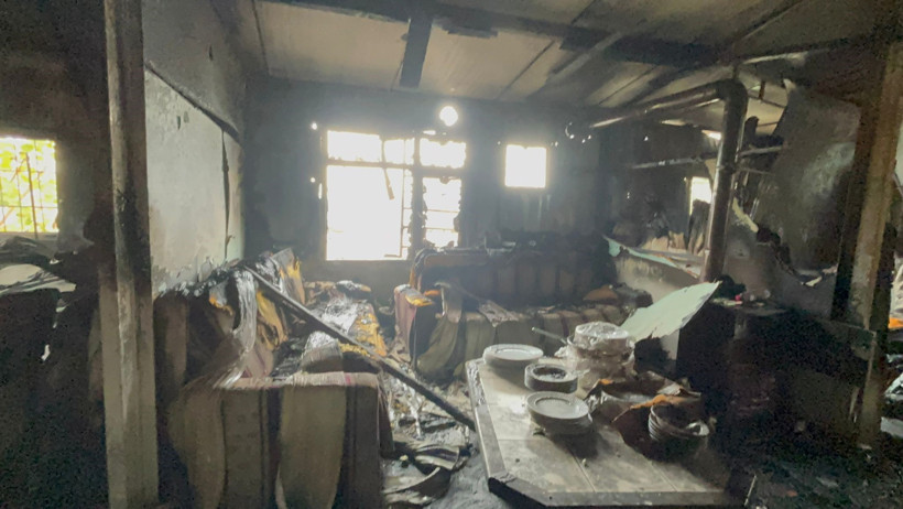 63 yaşındaki Asım Bal, mahsur kaldığı yangında hayatını kaybetti