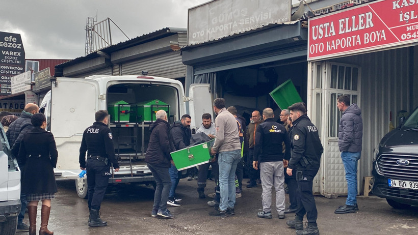 Kocaeli’de tamirhanede şüpheli ölüm!