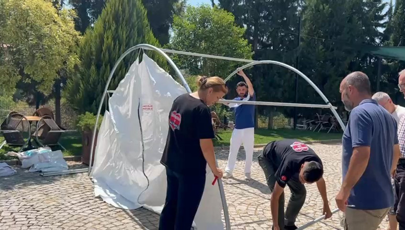 HEKİMSEN depremzedeleri unutmadı