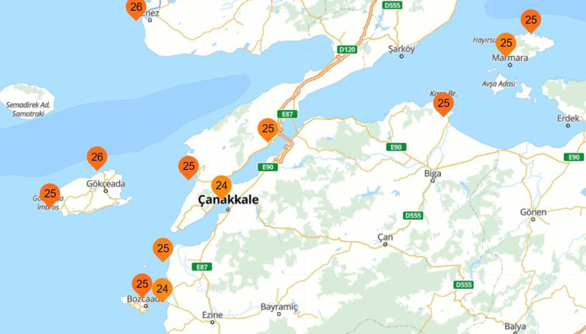 Eylülde tatile çıkacaklar dikkat! İşte Ege, Akdeniz, Marmara ve Karadeniz’de deniz suyu sıcaklıkları