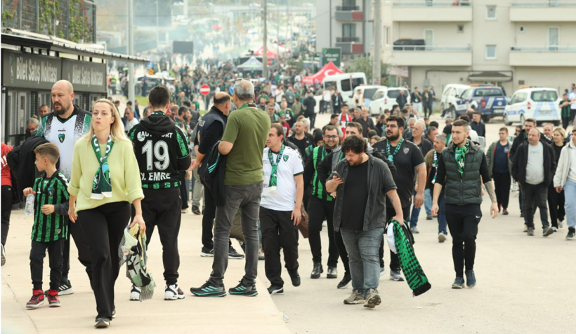 Kocaelispor taraftarı akın akın geliyor!