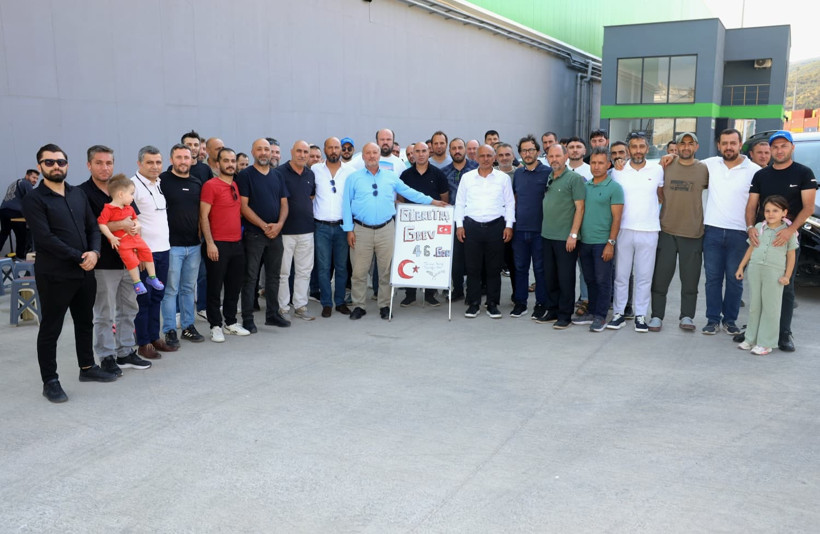 AKP'li ve CHP'li başkanlar GÜBRETAŞ grevinde!