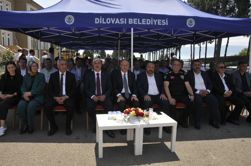 Dilovası’nda yeni araçlar için kurban kesildi