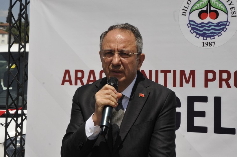 Dilovası’nda yeni araçlar için kurban kesildi