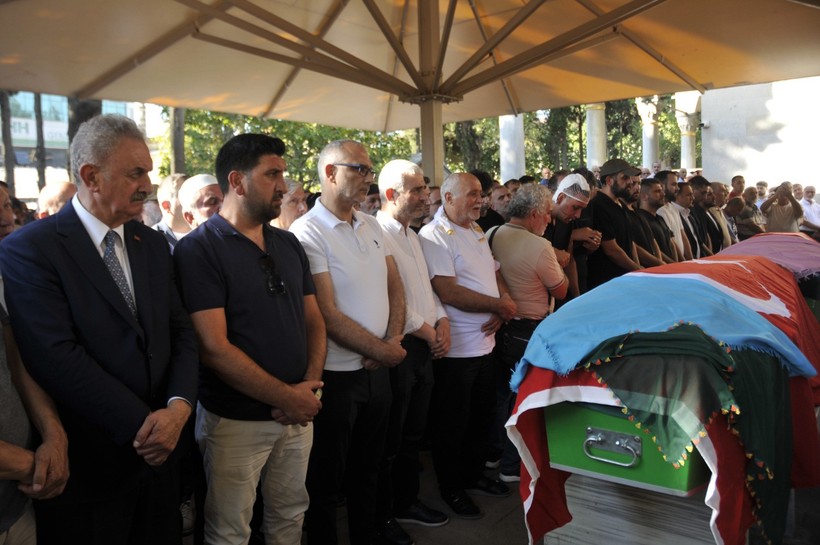 Konya’da hayatını kaybedenlere Gebze’de acı veda