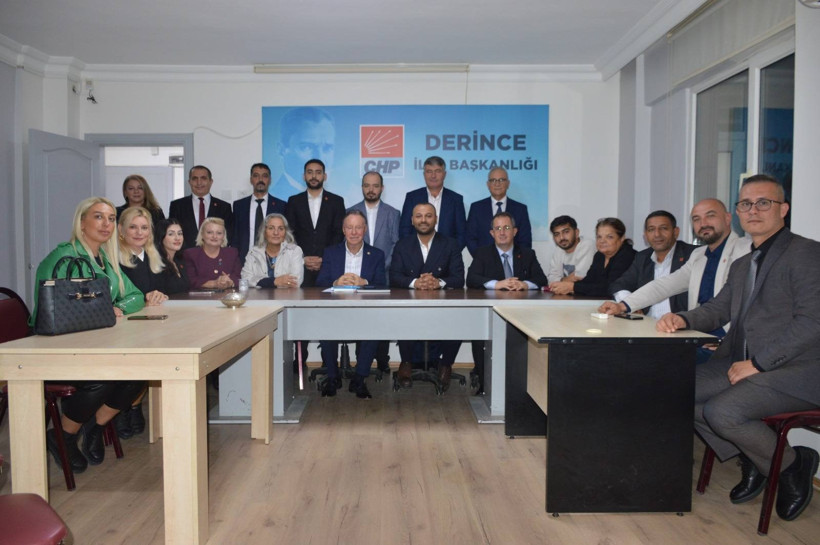 Erenkaya sahada: CHP Derince'ye dikkat çeken ziyaret
