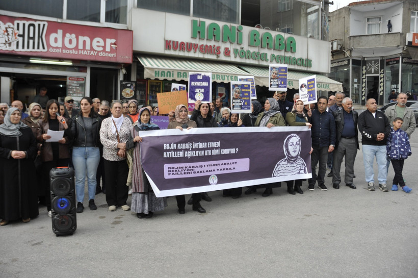 Kocaeli’de Rojin Kabaiş için adalet çağrısı