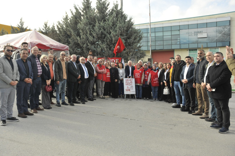 Erdem Arcan'dan Smart Solar işçilerine ziyaret