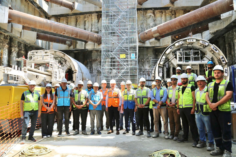 Kocaeli için tarihi günler. Metro tünelleri için dev köstebekler geldi!