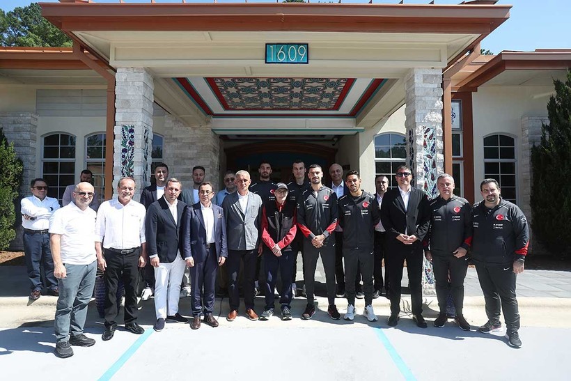 Milli Takım heyetinden Sancar’a ziyaret