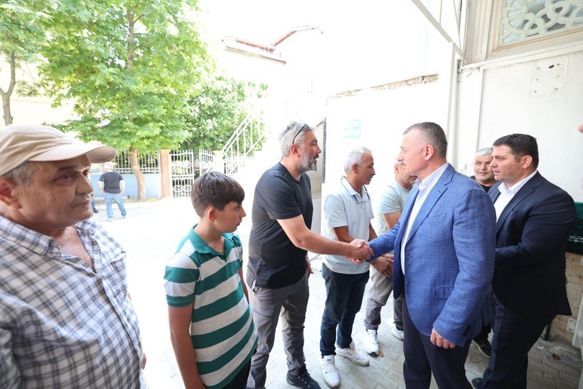 Acı günde anlamlı ziyaret: Büyükakın Gülşah’ı yalnız bırakmadı