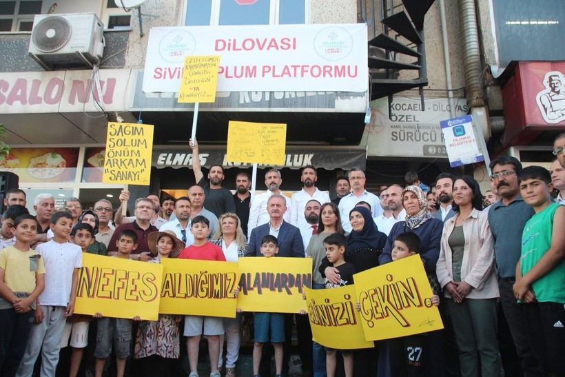 Dilovası’nda miting gibi eylem