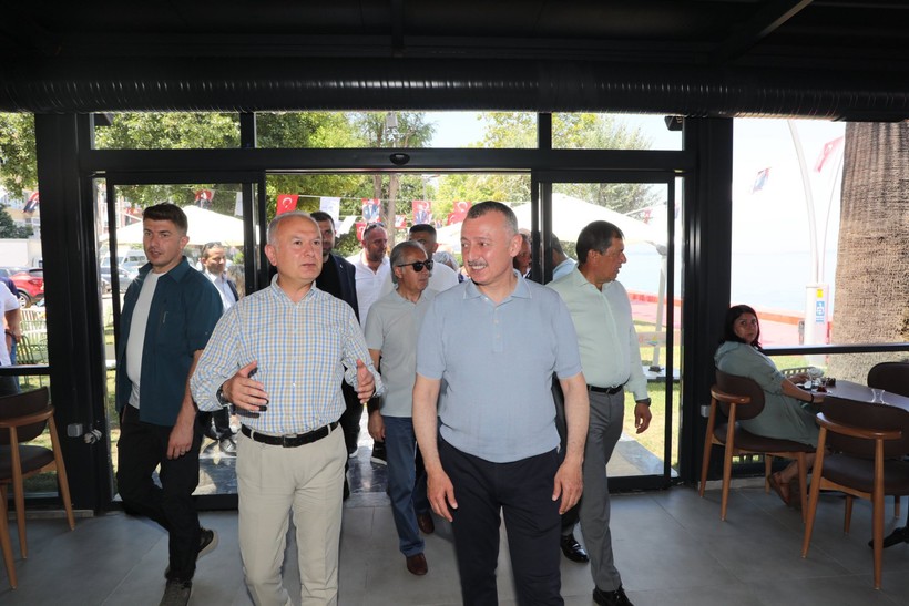 Büyükakın ve Çalık, Karamürsel’in ilk sosyal tesisinde