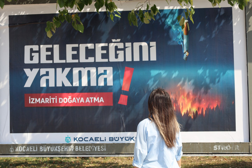 Kocaeli’de dikkat çeken billboardlar