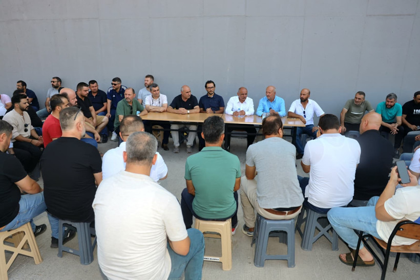 AKP'li ve CHP'li başkanlar GÜBRETAŞ grevinde!