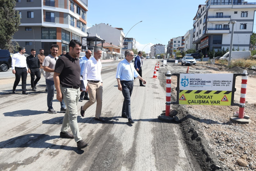 Kocaeli’de projeler yerinde takip ediliyor