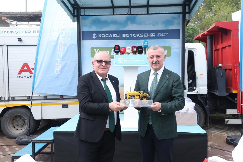 Kocaeli'de binlerce çiftçiye yem tohumu dağıtımı başladı
