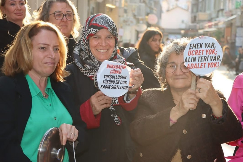 CHP’li kadınlar sokakta: Boş tencere kaynamaz!