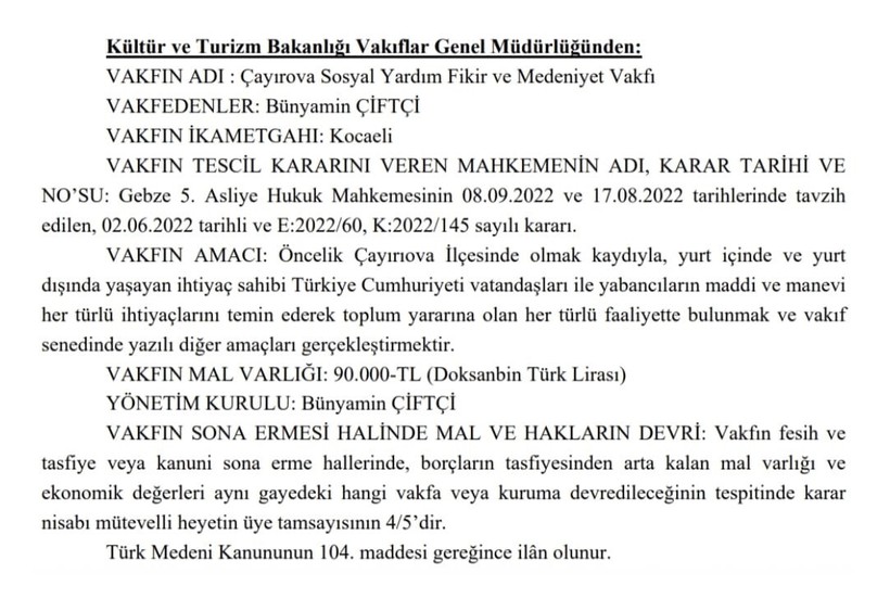 Gözler AKP'li başkanın vakfına döndü!