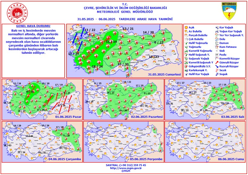 Kurban Bayramı’nın ilk günü Türkiye’de hava nasıl olacak, yağmur var mı? 81 ili kapsıyor!