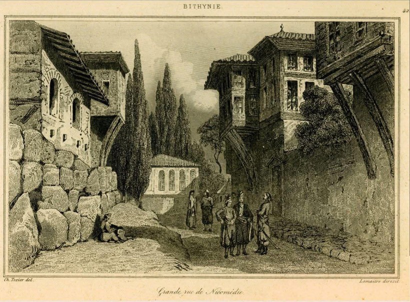 İzmit’in 1830 yılındaki halini gösteren gravür ortaya çıktı