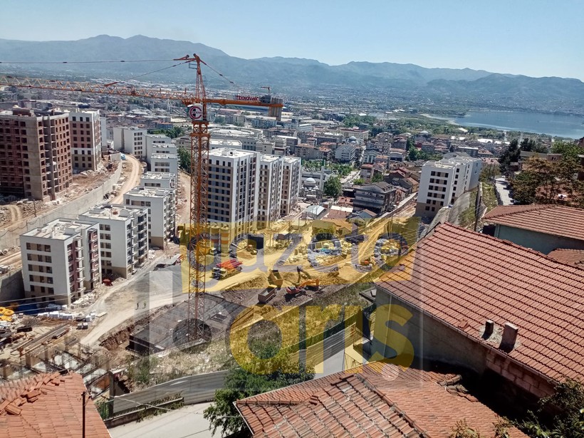 Cedit’teki kentsel dönüşüm, tepeden görüntülendi!