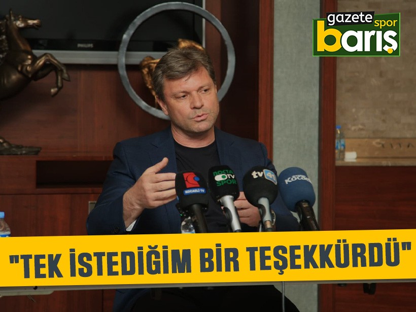 “Recep Durul maçtan önce ve sonra bir kez aramadı”