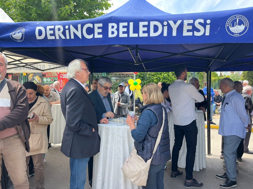 Muhip Kanko’dan Derince açılışında Hürriyet reklamı
