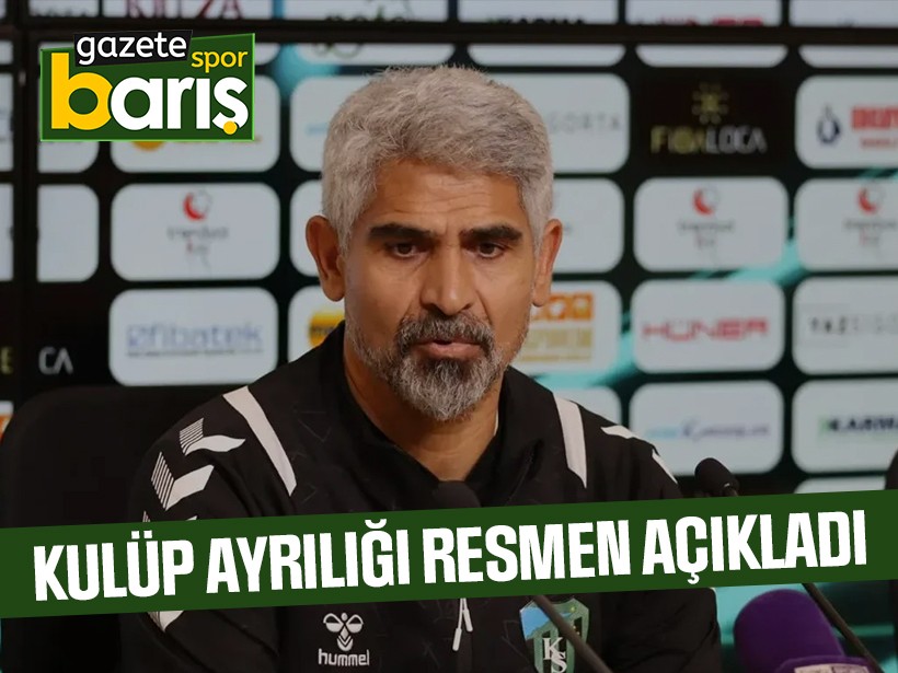 Kulüp ayrılığı resmen açıkladı