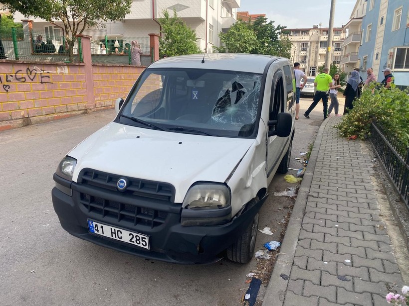 Kocaeli'de scooter kazası! 2 çocuk yaralandı