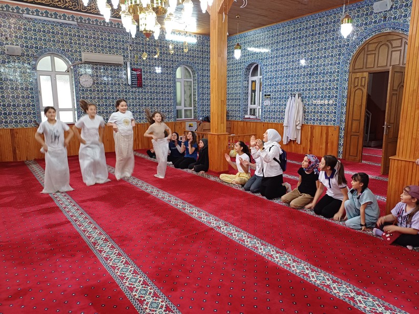 Tepeköy Mevlana Camii’nde eğlenceli etkinlik
