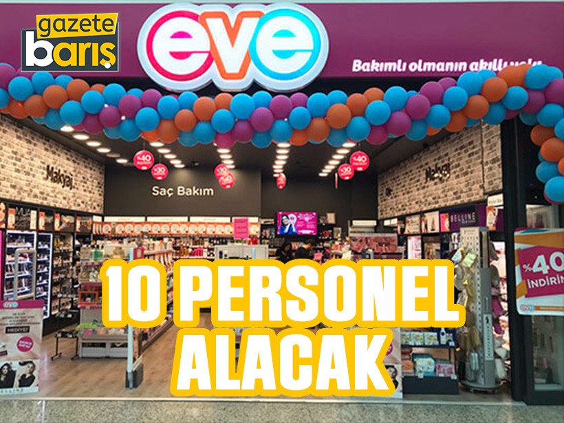 Kozmetik firması 10 personel alacak