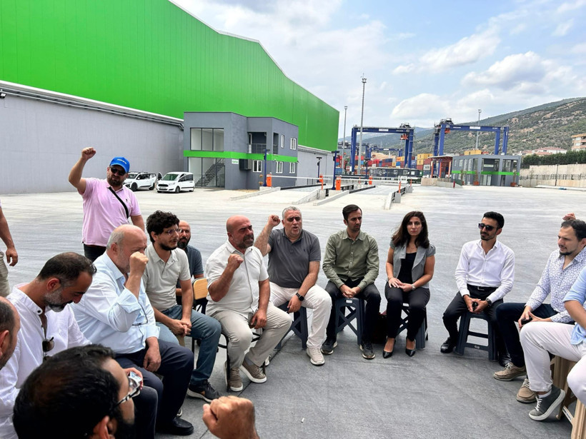 Kocaelili avukatlar GÜBRETAŞ grevinde