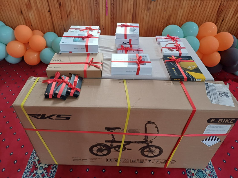 Kur’an kursuna katılan 160 öğrenciye ödül dağıtıldı