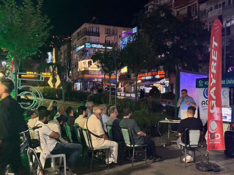 Yürüyüş yolunda Safiport’a tepki! “Zalimi besliyoruz”
