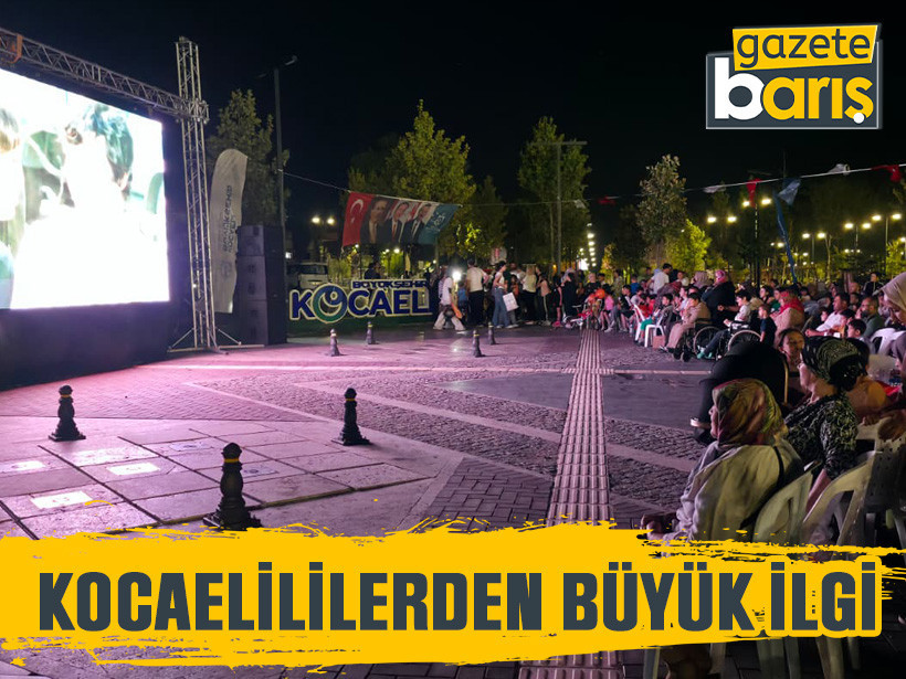 Kocaelililerden büyük ilgi