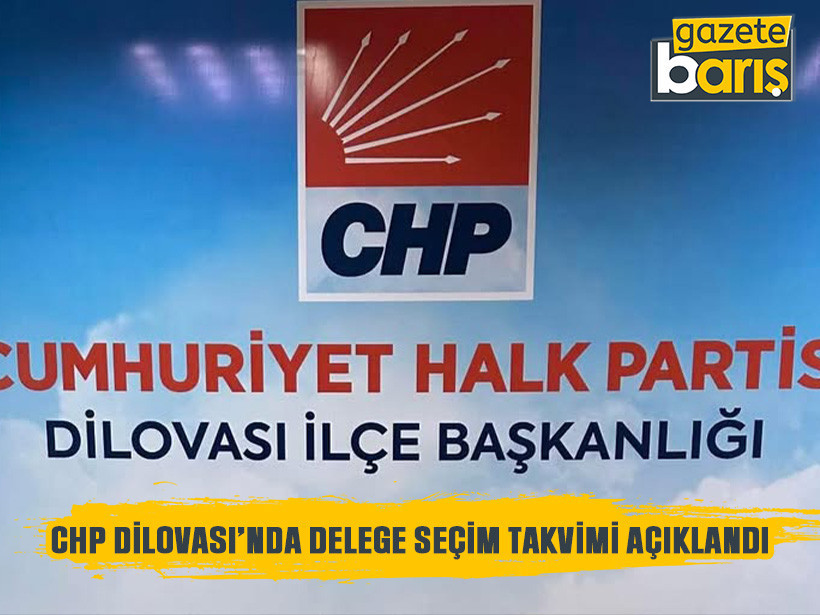 CHP Dilovası’nda delege seçim takvimi açıklandı