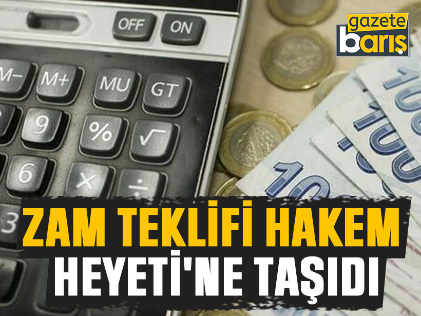 Memur-Sen, zam teklifini Hakem Heyeti'ne taşıdı