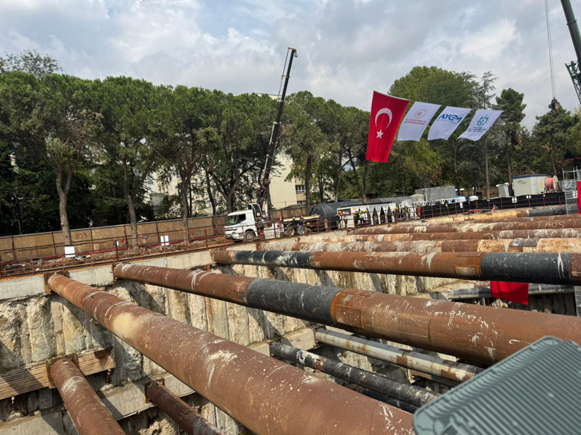 İlk görüntüler! Kocaeli Metrosunda ilk tünel kazıldı