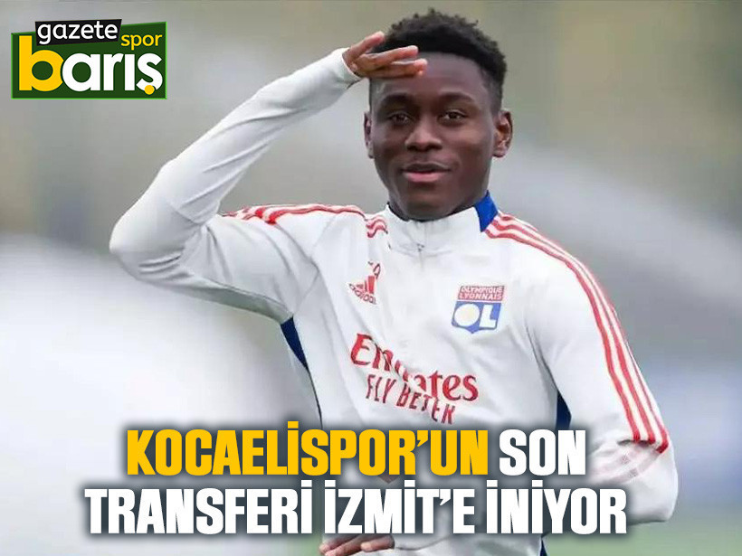 Kocaelispor’un son transferi İzmit’e iniyor