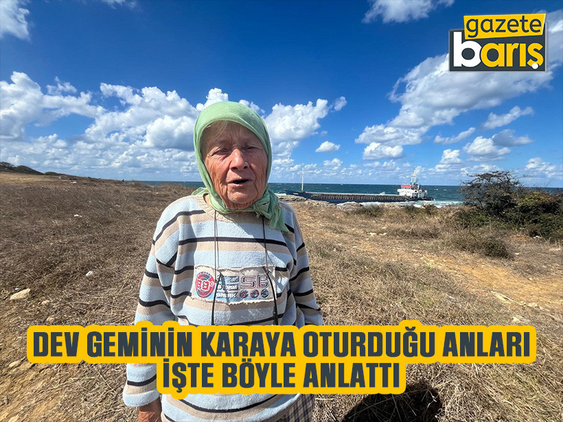 Dev geminin karaya oturduğu anları işte böyle anlattı