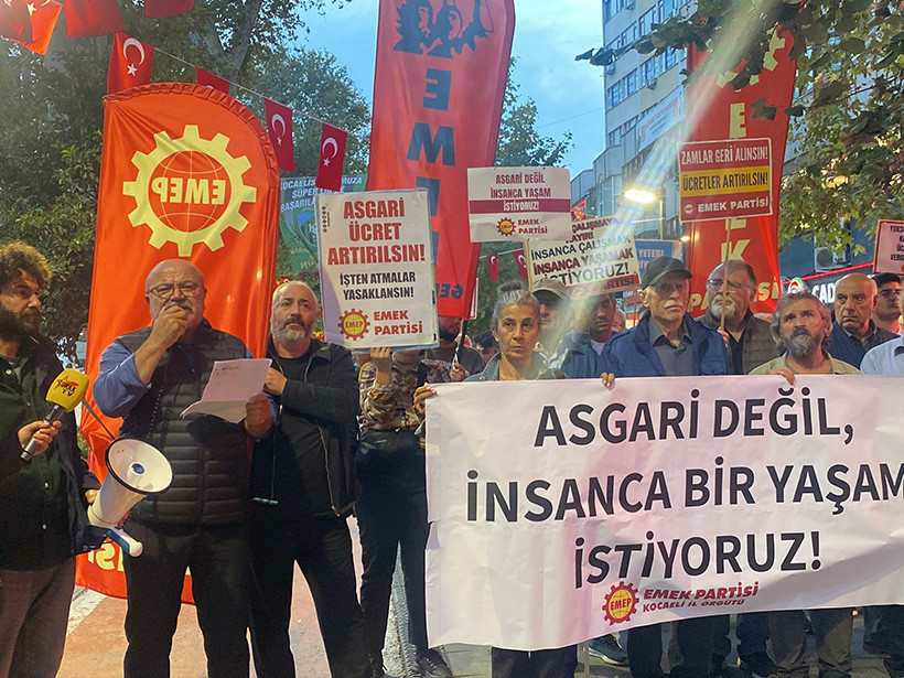EMEP Kocaeli'den Gazze çıkışı: "Bu kentin limanlarından ticaret gemilerinin akışını durduracaksınız"