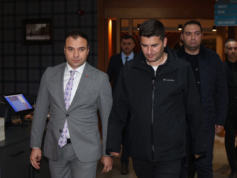 Ülkü Ocakları Genel Başkanı maça geldi