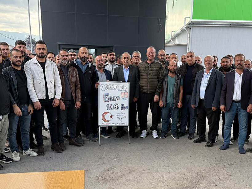 Akar'dan Gübretaş işçilerine destek