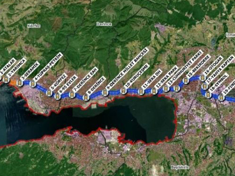 CHP, Kocaeli'de metro duraklarına itiraz etti