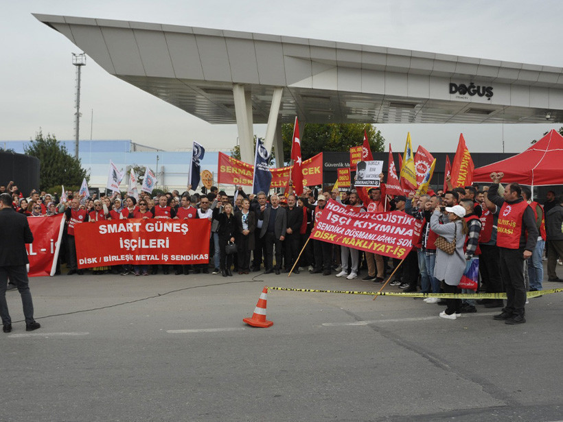 Gebze'de işçi dayanışması!