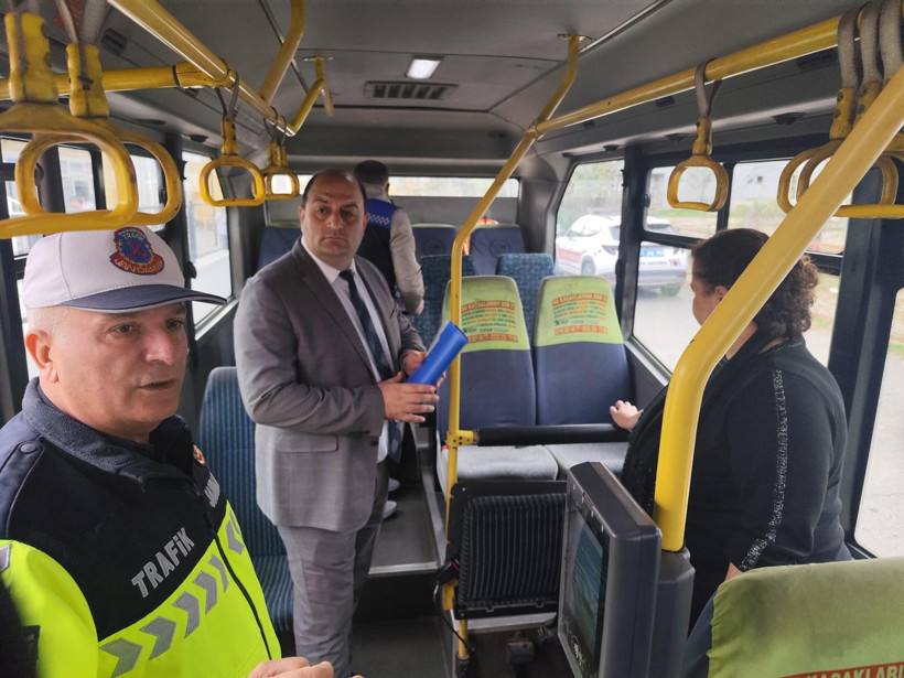 İzmit'te okul servislerine sıkı denetim!